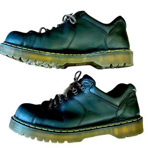 Dr Marten 8312 Black Leather Grizzly  Men’s shoes.   Size 14